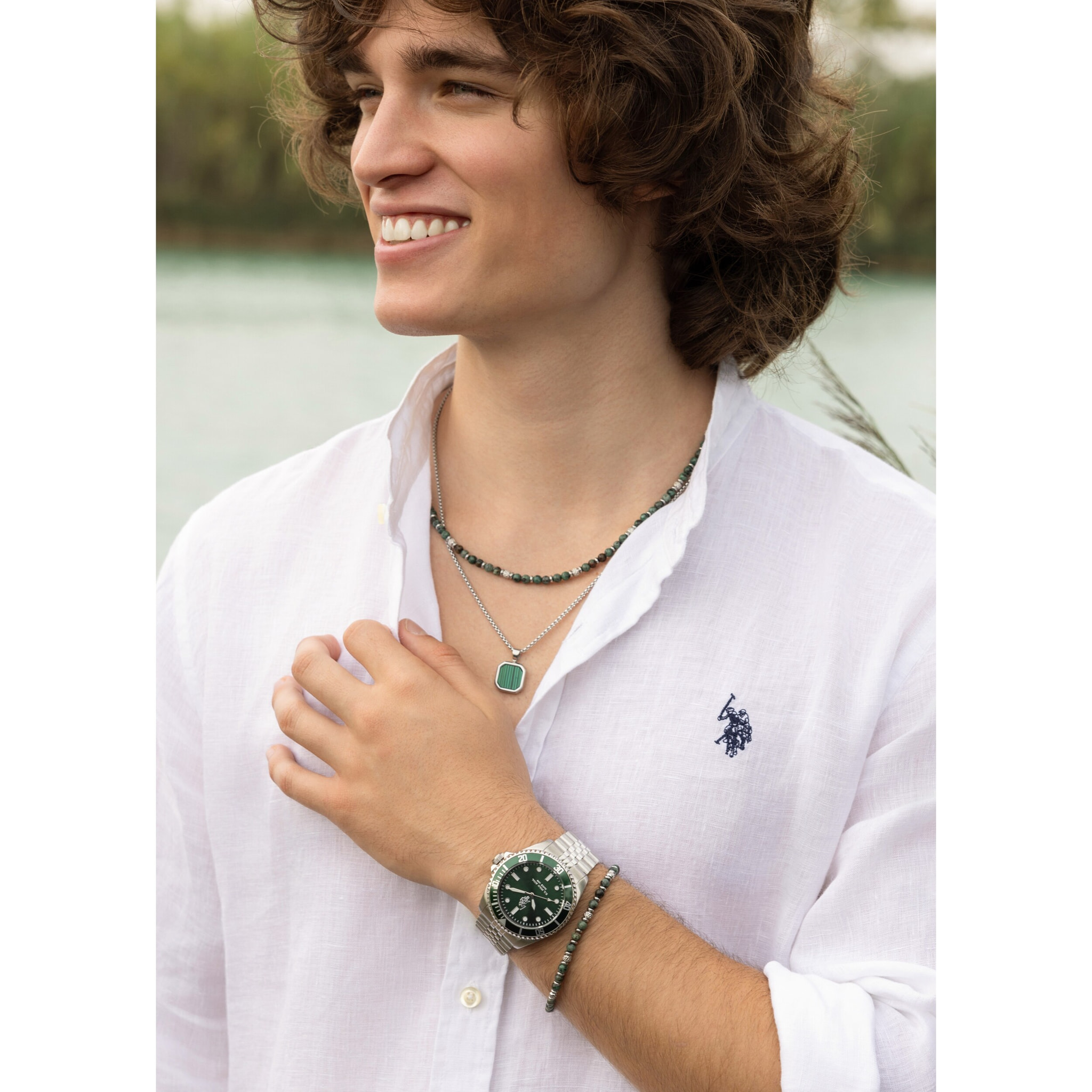 Orologio U.S. Polo Assn. In acciaio