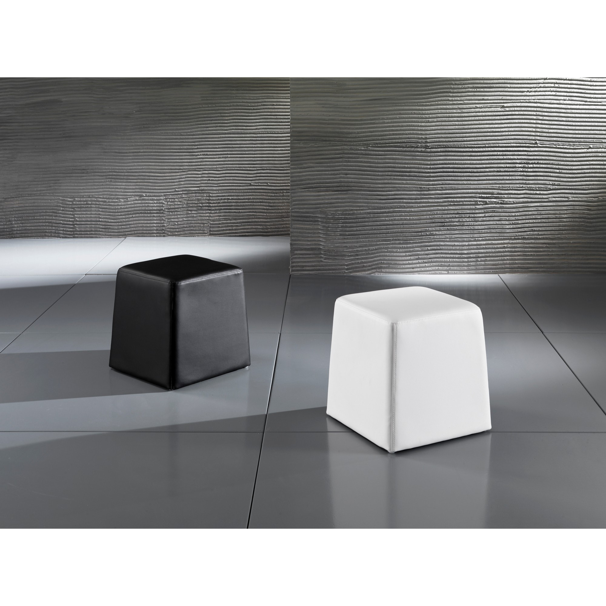 TOMASUCCI pouf KEY BLACK nero