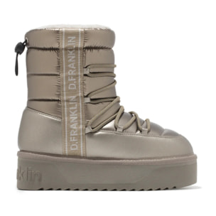 Botas de Mujer Acolchada Corte Medio Nordic V2 Bomb Brass