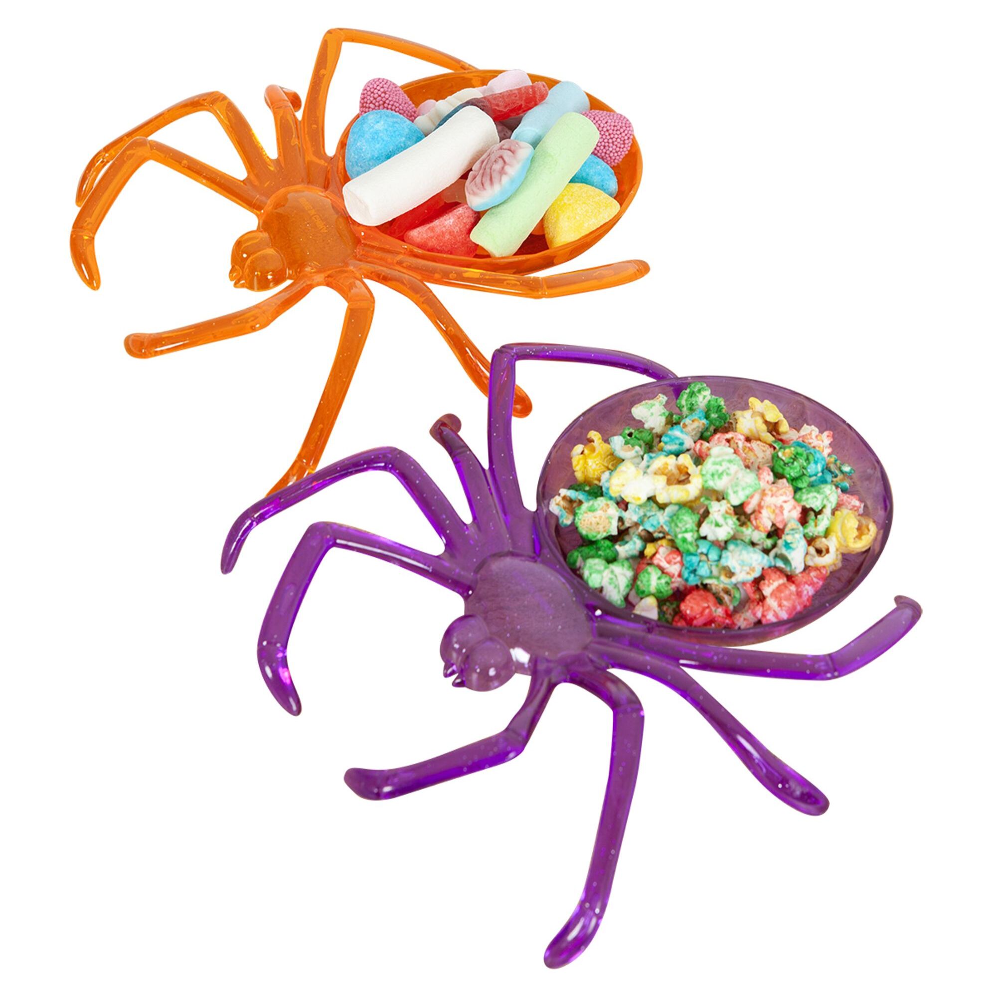 BANDEJA PORTACARAMELOS ARAÑA 23 * 22 CM ( 2 COL. SURT)