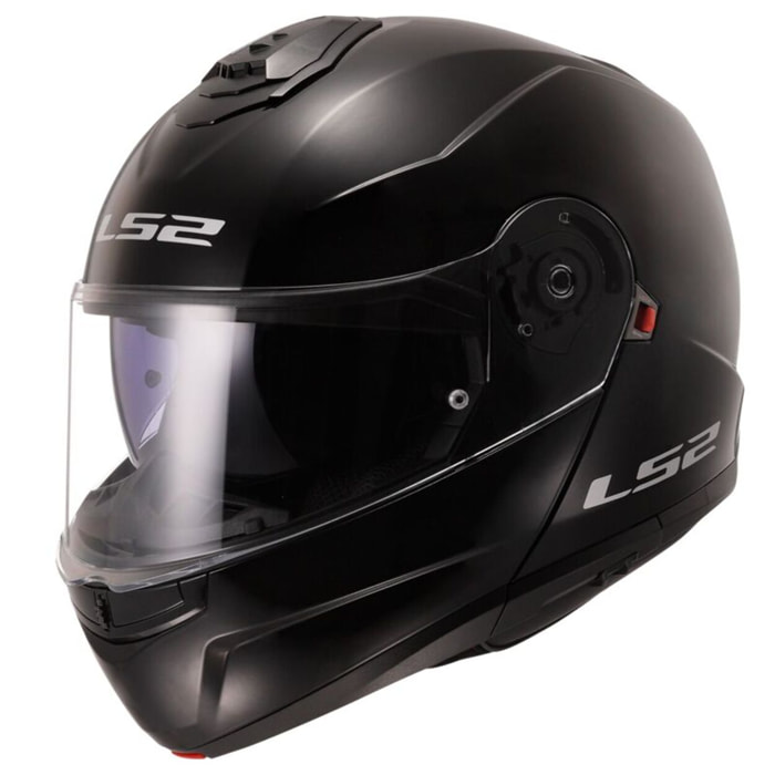 CASCO MOTO MODULAR LS2 FF908 STROBE II GLOSS BLACK (E22.06)