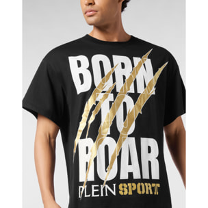 PLEIN SPORT T-shirt girocollo a maniche corte SCRATCH