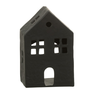 J-Line bougeoir Maison - aluminium - noir