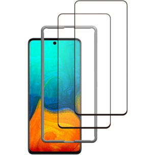Pack ESSENTIELB Samsung A71 Coque + Verre trempé x2