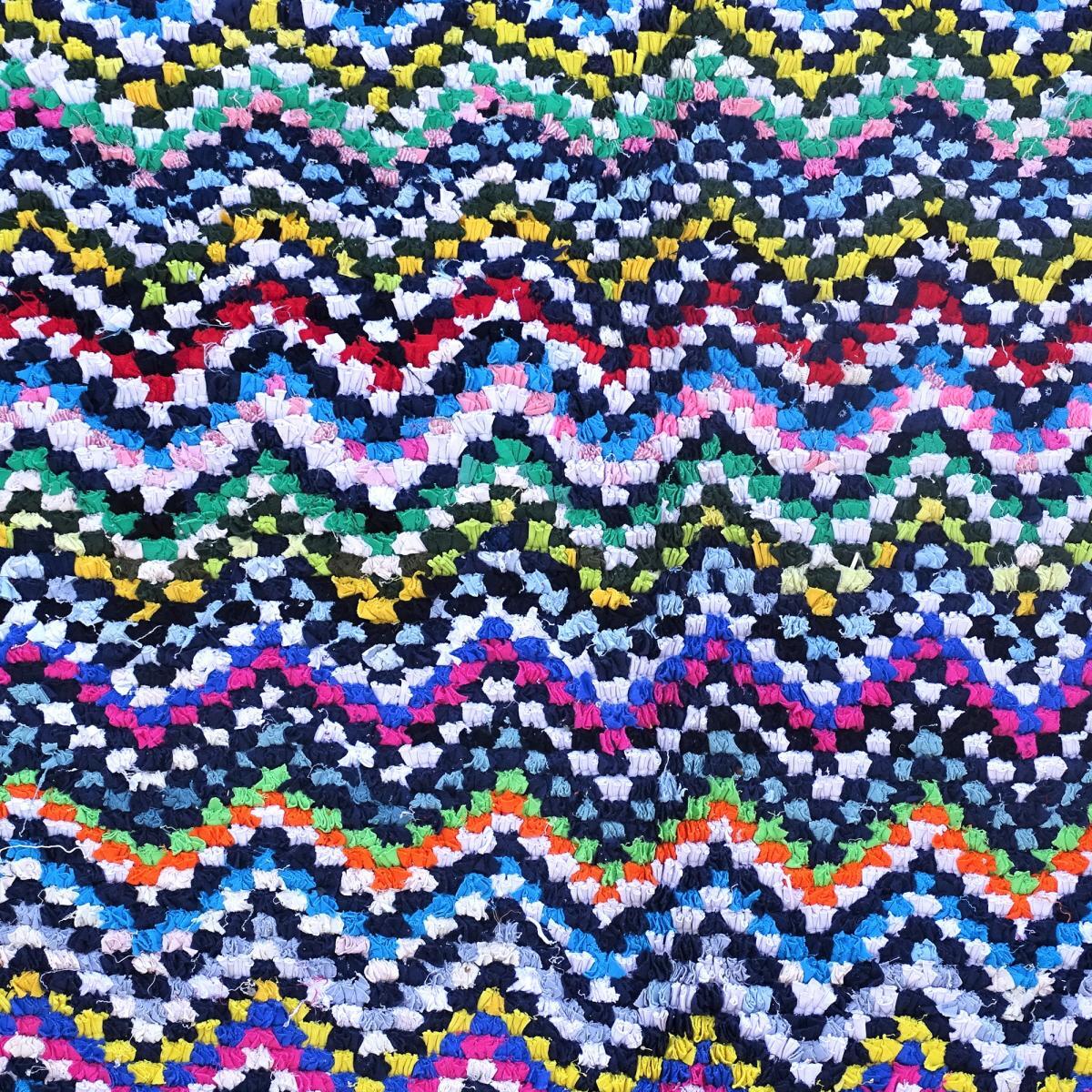 Authentique tapis berbère fait à la main en coton HIMU