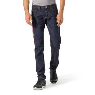 PHILIPP PLEIN straight cut "blue blue"