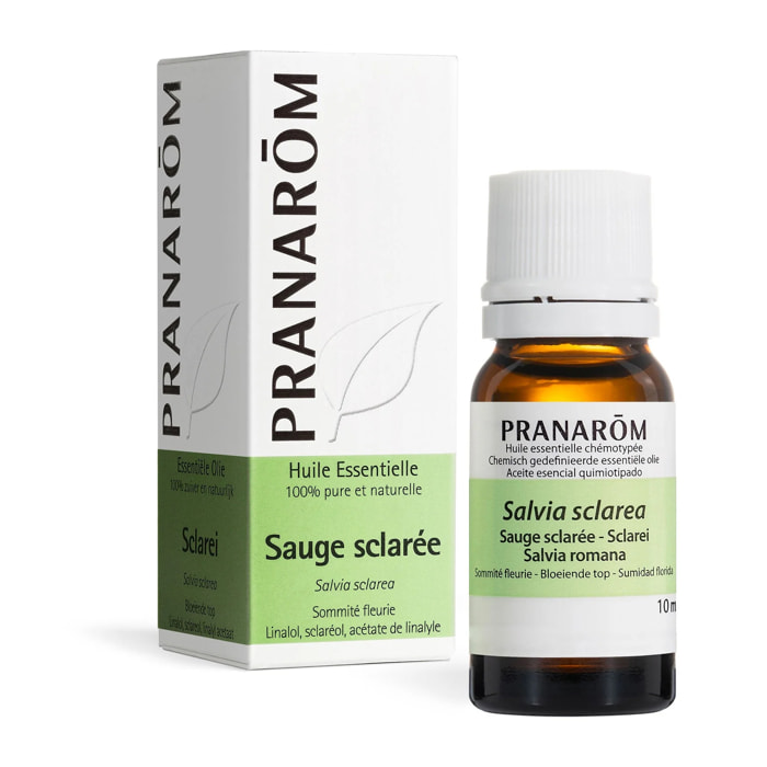Pranarom - Huile Essentielle de Sauge sclarée - 10 ml