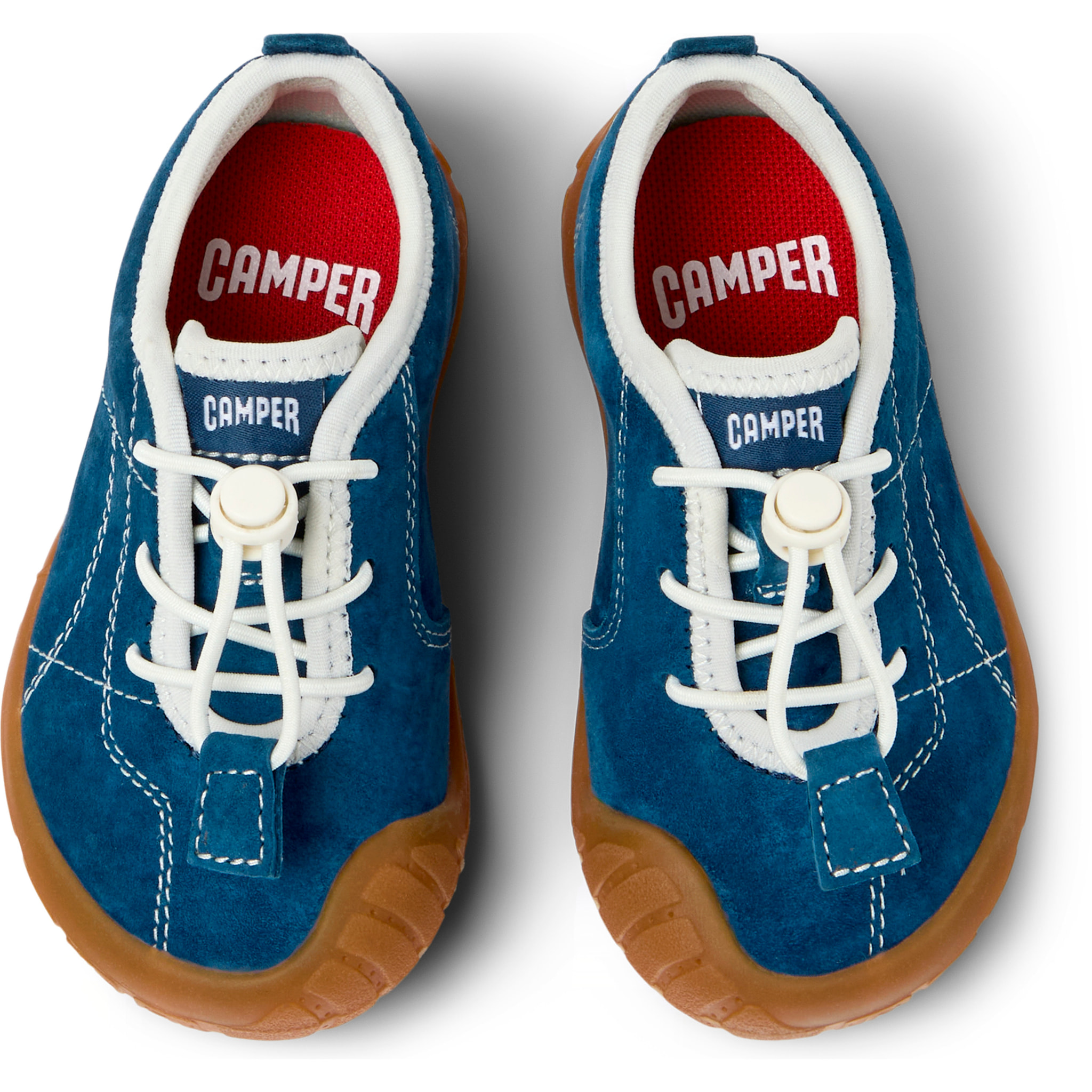 Sneakers - CAMPER Peu Path - Blu - Pelle nabuk