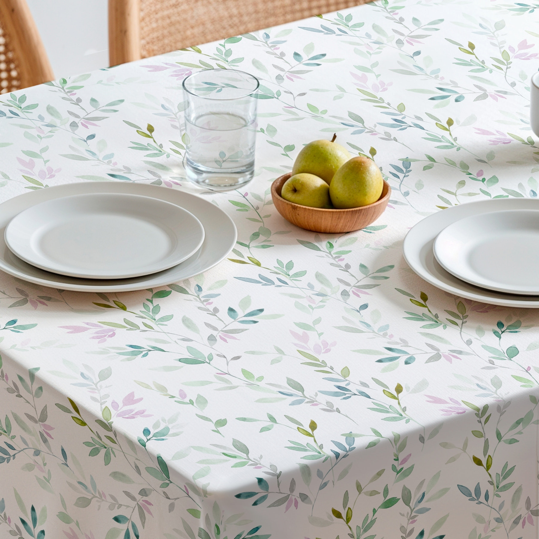 Nappe imprimée anti-tâches MIKA EAU