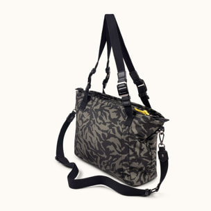 Bolso Tote Compacto Convertible Tiger ZONE CROSSBODY TOTE C/PRINT TIGER KHAKI