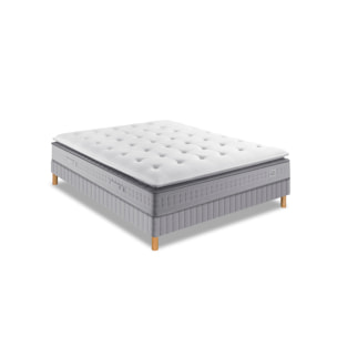 Ensemble EXTENSION matelas H29 Hybride, ferme, sommier