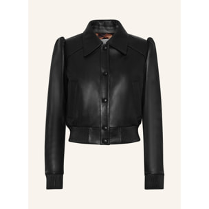 PHILIPP PLEIN Leather Bomber