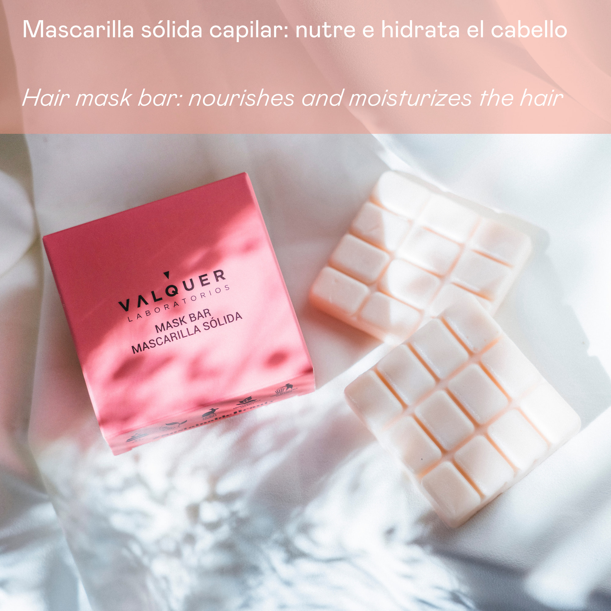 Valquer Mascarilla sólida capilar - 48G