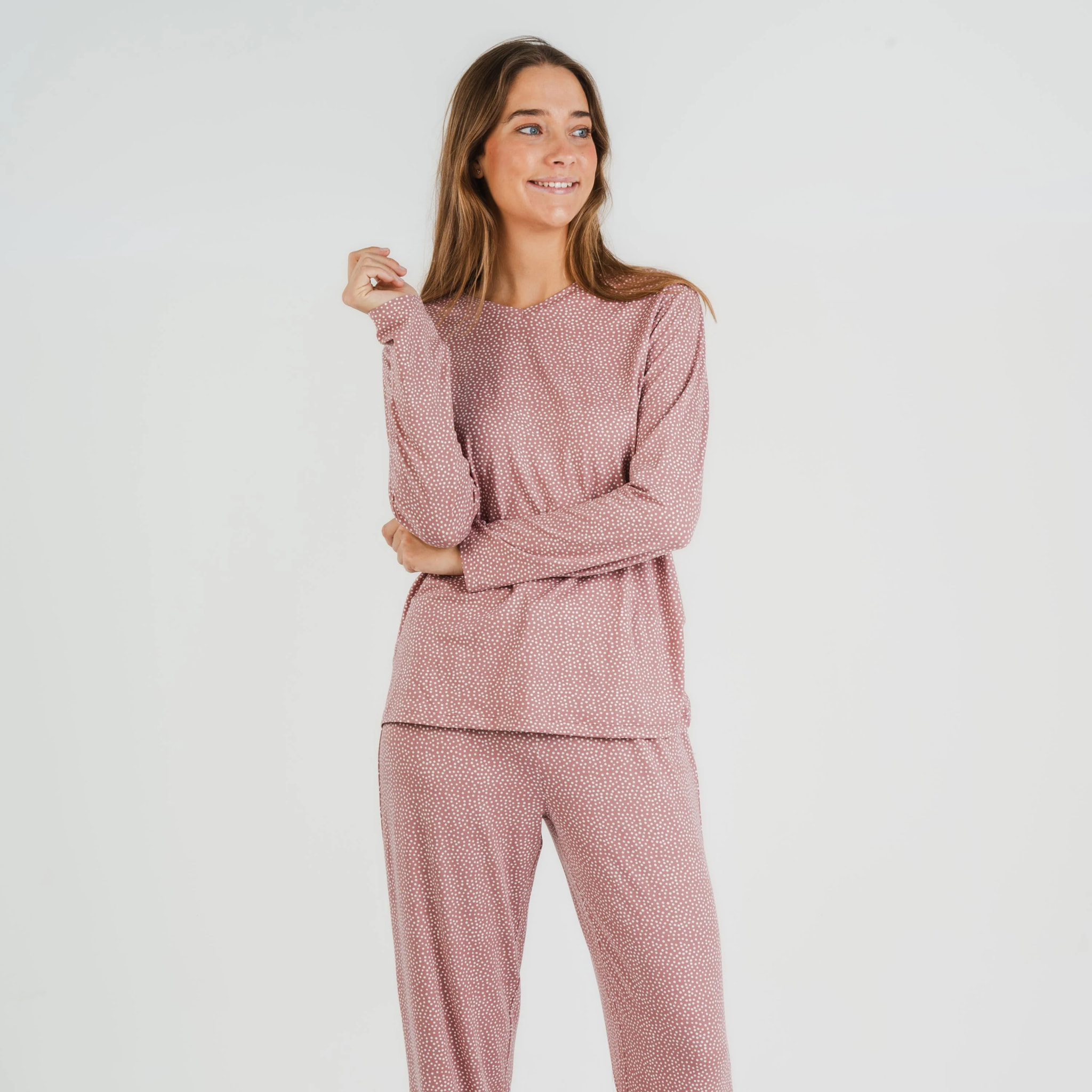 Pigiama lungo da donna lolenda soft