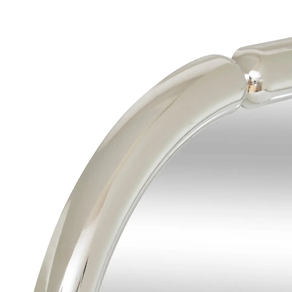 Miroir mural Micaela argent 55x35cm