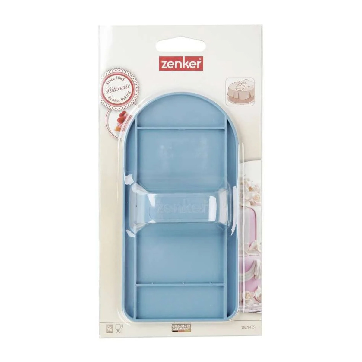 Set de 2 ustensiles de pâtisserie lisseurs pâte à sucre Zenker Sweet Sensation