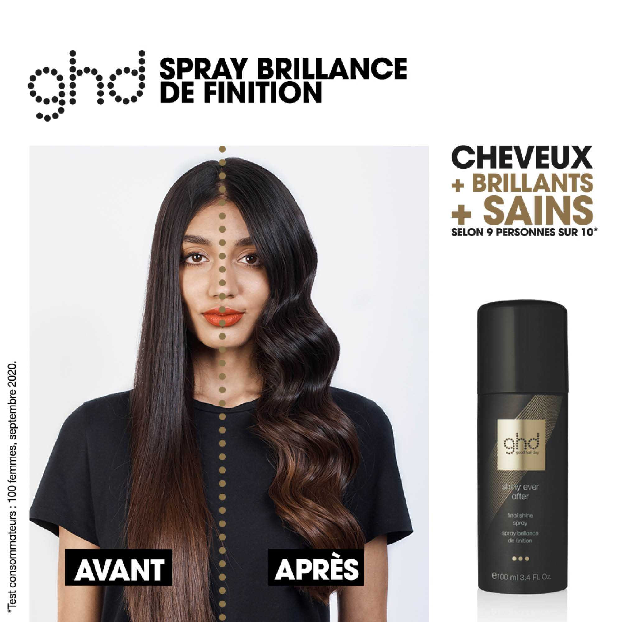 Spray brillance de finition ghd – shiny ever after