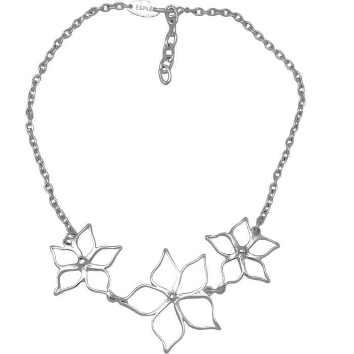 Collar Irregular Blom en plata 10µ 40cm cadena.