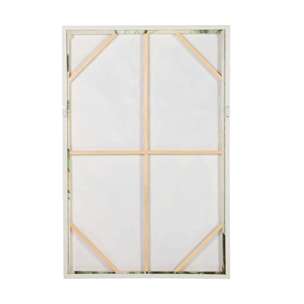 Cuadro Hojas 50% Pintado A Mano 83x4x123 Cm