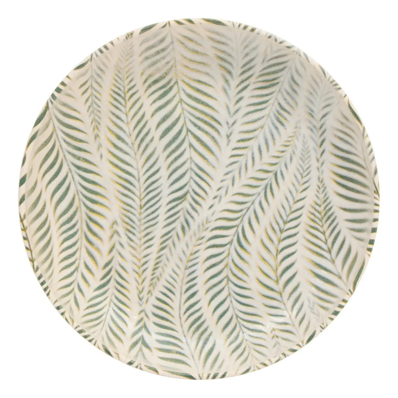 Assiette creuse Gina D22cm vert