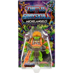 Motu X Tmnt: Turtles Of Grayskull Action Figura Michelangelo 14 Cm Mattel