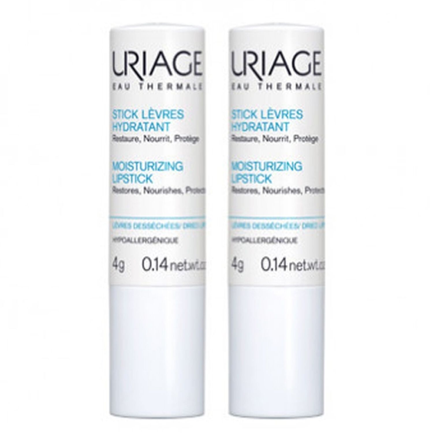 Moisturizing Lipstick - Stick Lèvres Hydratant 2x4 g