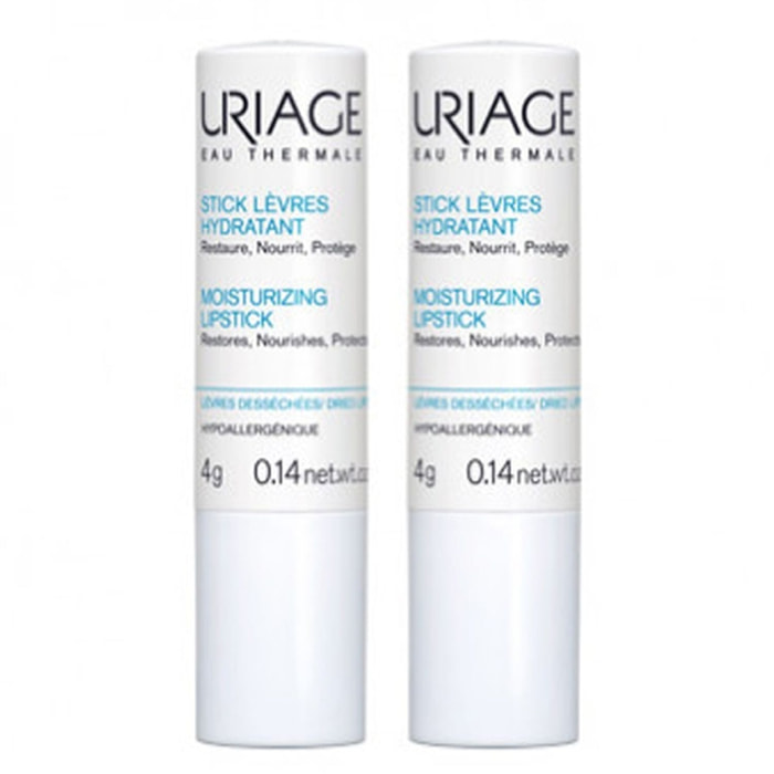 Moisturizing Lipstick - Stick Lèvres Hydratant 2x4 g