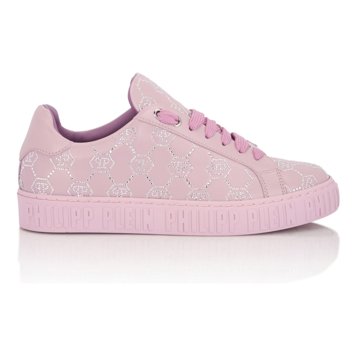 PHILIPP PLEIN Low-Top Sneakers Carson Monogram Strass