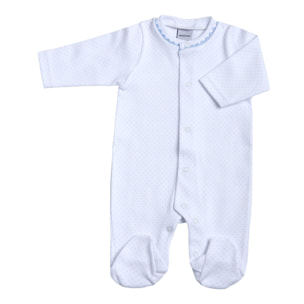 Pelele Est. Cont. Topitos Celeste Talla 0