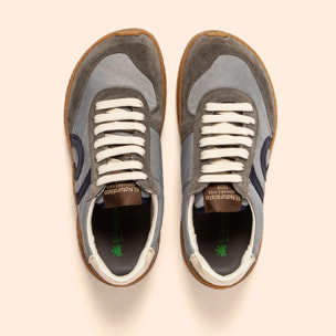 Zapatos N5435A MULTI MATERIAL GREY/OROEL color Grey