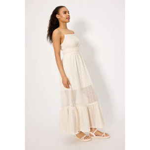 Vestito lungo Beige