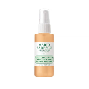 Facial Spray with Aloe,Sage & Orange Blossom - Spray visage à l'aloe vera, sauge et fleur d'oranger