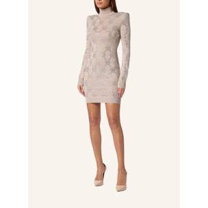 PHILIPP PLEIN Vestido de punto MONOGRAM