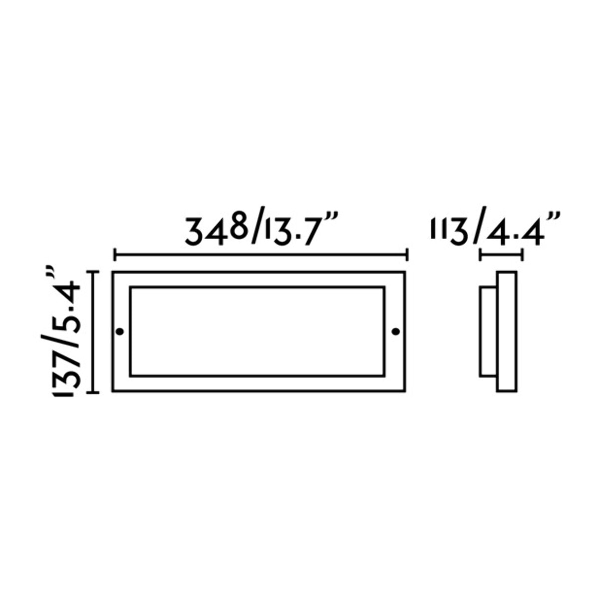 MOL-1 Lampe applique gris foncé