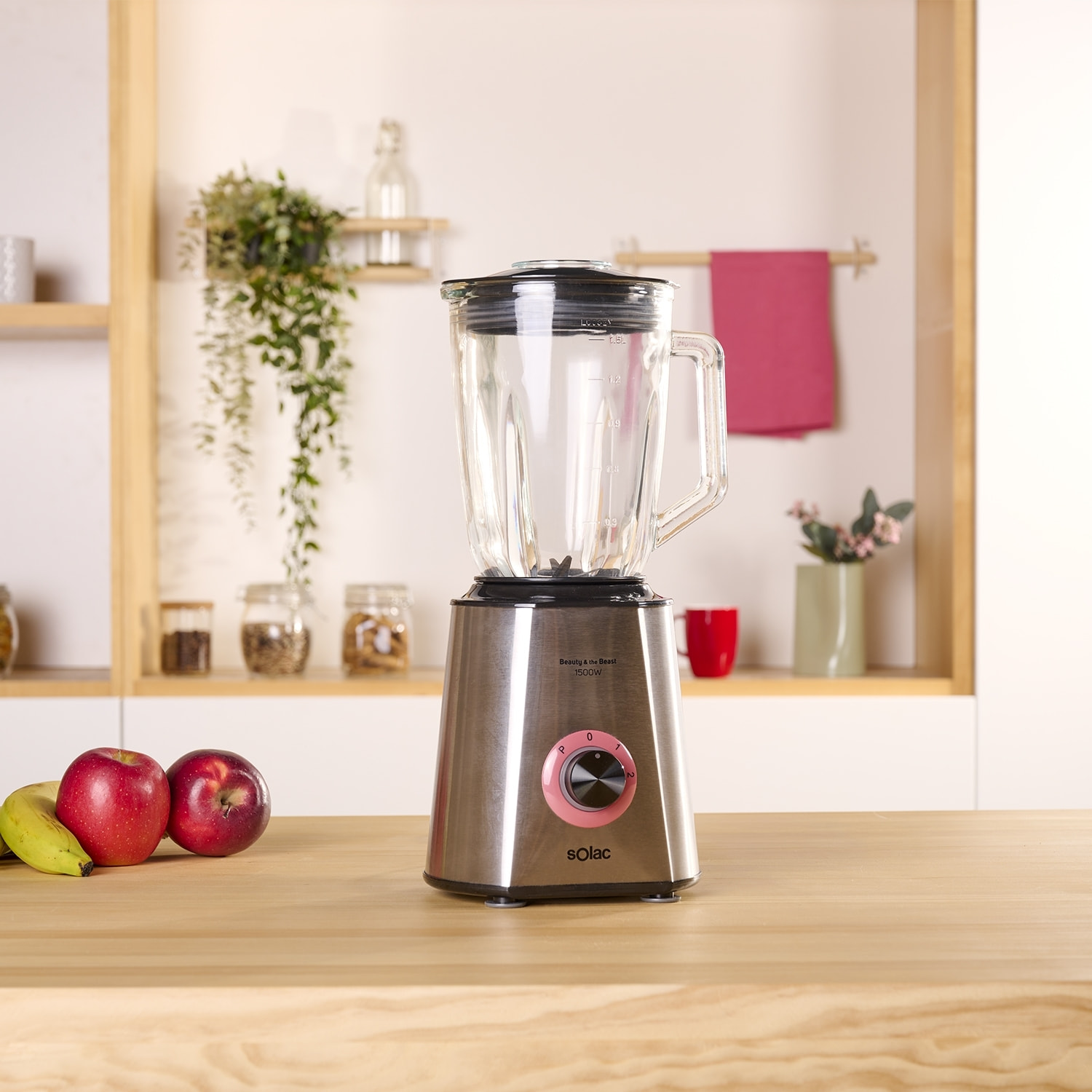 Solac - Batidora de vaso Beauty and the Beast 1500 1500 W