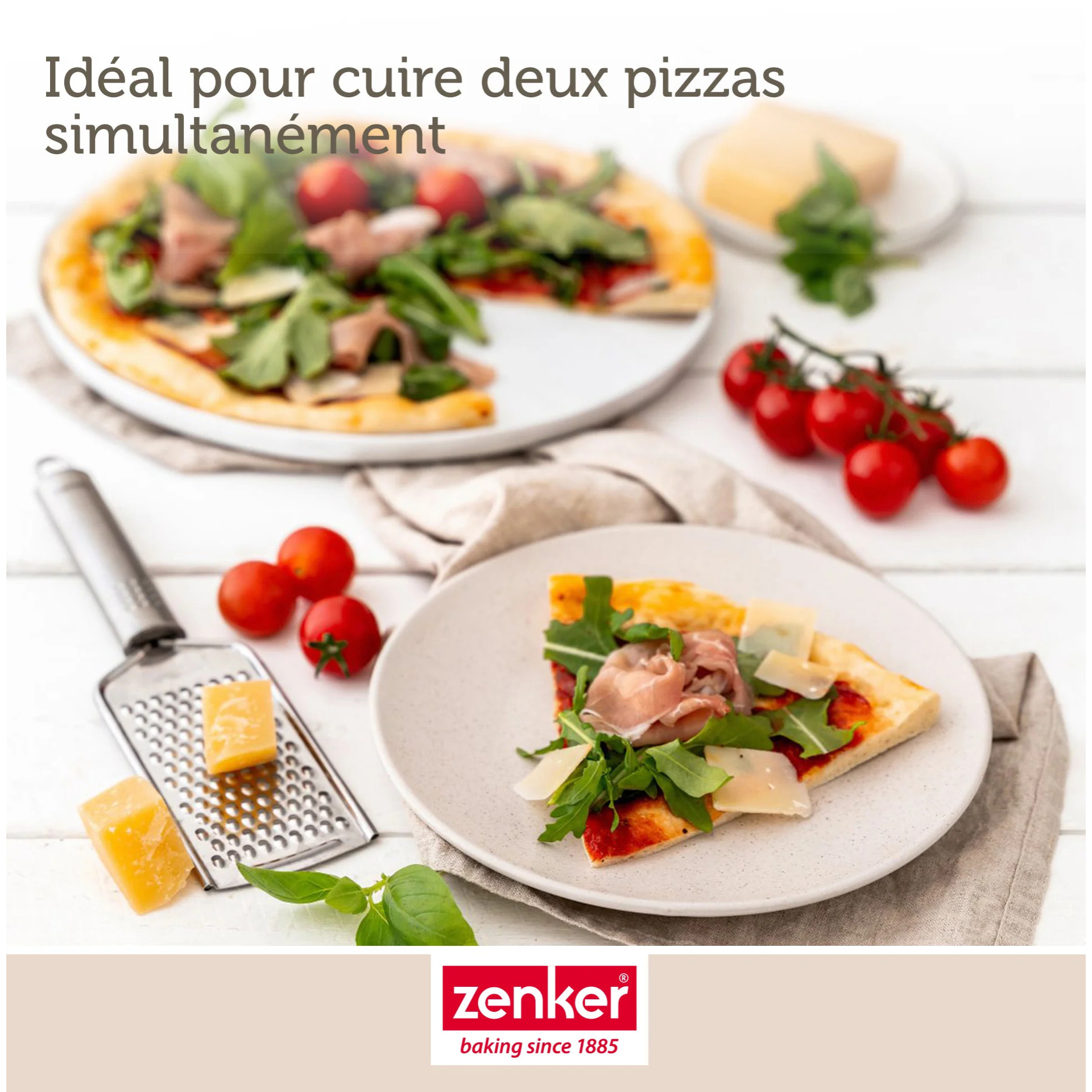 Set à pizza 3 pièces 29 cm Zenker Spécial Countries