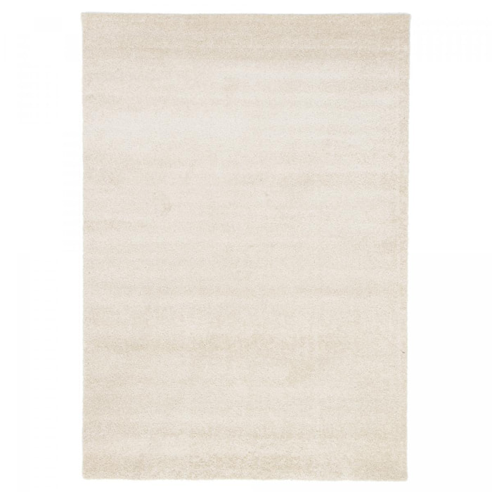 Tapis salon et chambre tissé motif uni LUBU