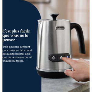 Mousseur à lait DELONGHI LatteMix Métal EMF3.M