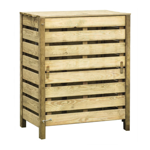 Compostador De Madera Farmbox 80x50x100 Cm
