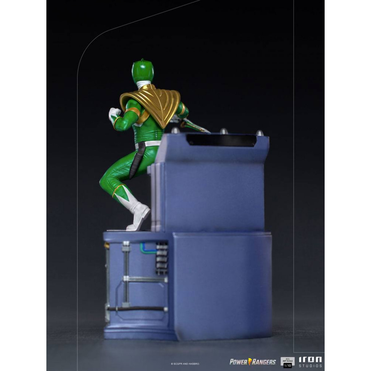 Power Rangers Bds Art Scale Statua 1/10 Green Ranger 22 Cm Iron Studios