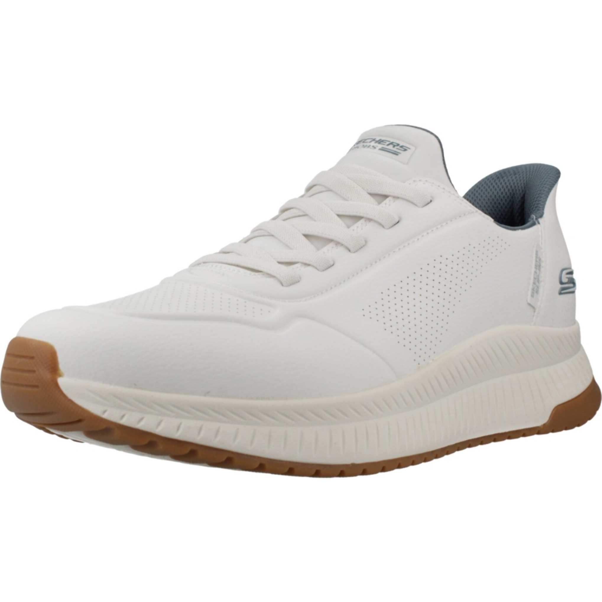 Sneakers De  Hombre Slip-ins Bobs Squad 4 - Direct Step Blanco