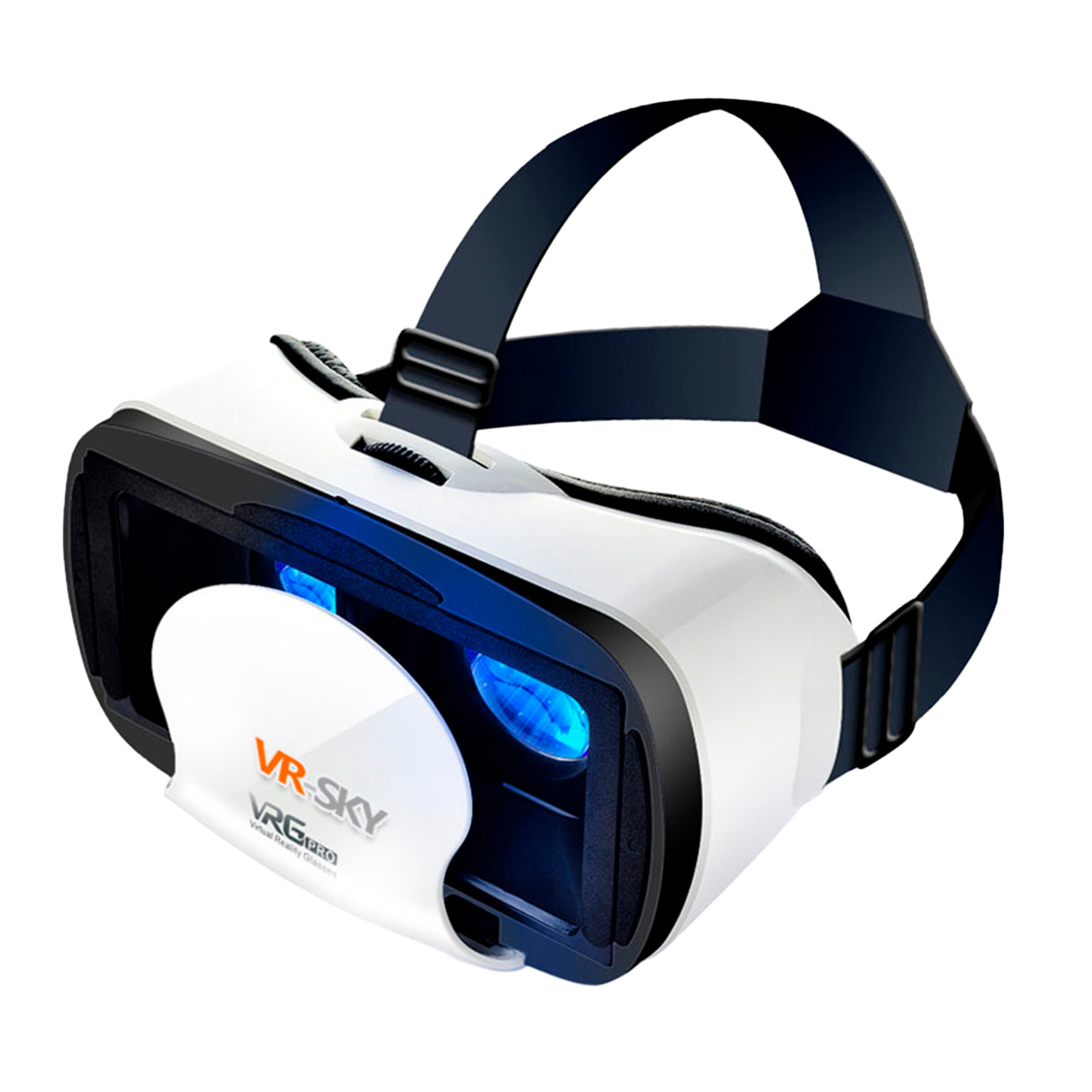 Gafas de realidad virtual SKY Blu-ray. Protección contra luz azul, vista panorámica 360º. Compatibles con IOS, Android, HarmonyOS.