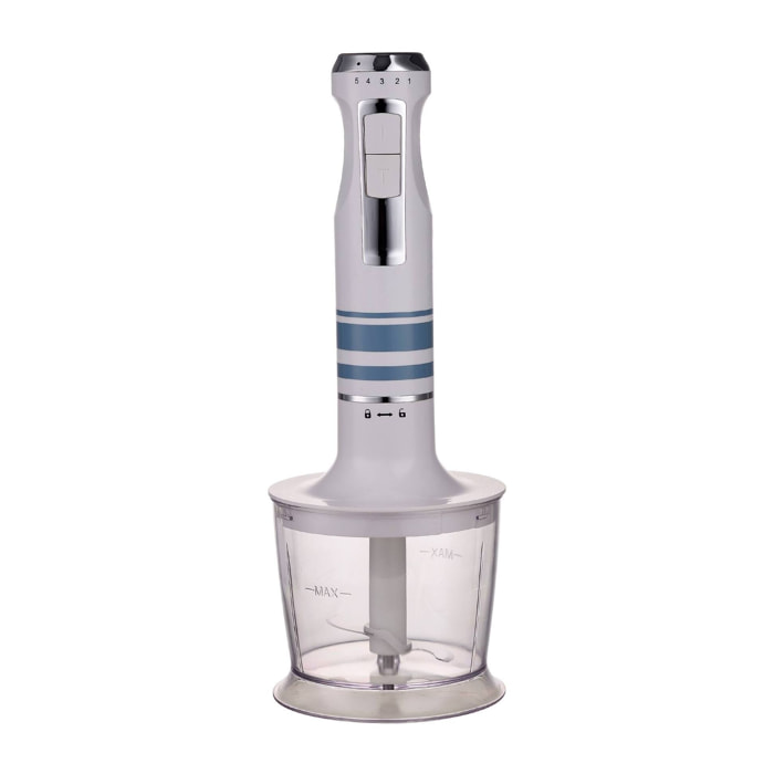 Bergner Noia Set batidora de mano 1000W con chopper 0,5L, batidor y vaso 0,7L Noia BG