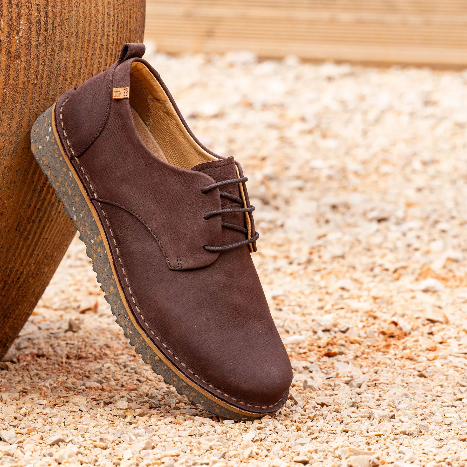 Zapatos N5637 PLEASANT BROWN/ FELSEN color Brown