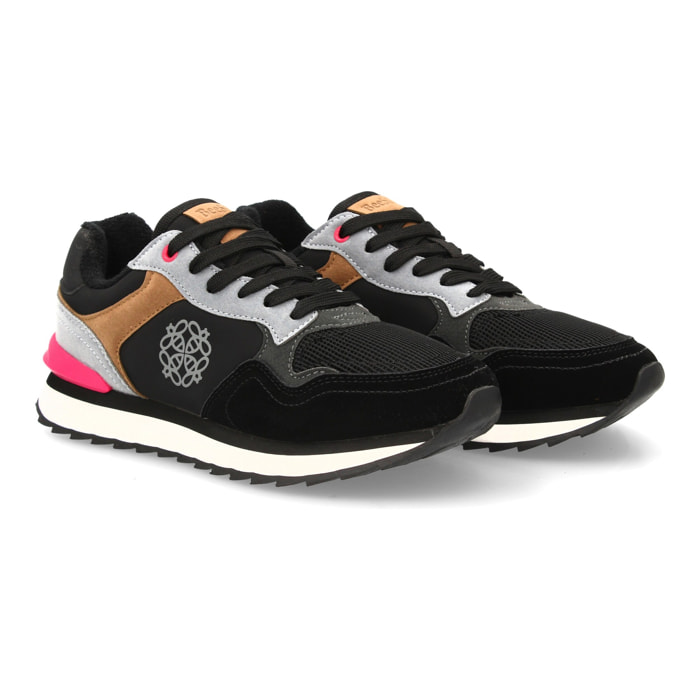 Zapatilla casual multicolor para mujer