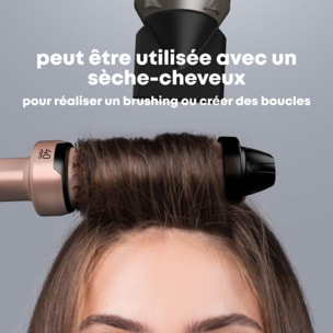 Brosse chauffante REVAMP Volume et Vagues Progloss 40mm Or