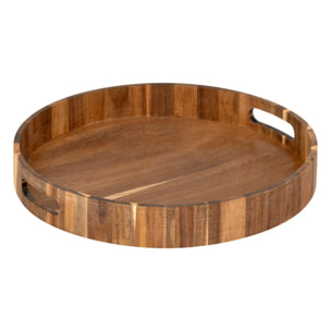 Plateau rond D35cm Acacia
