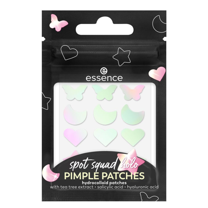 Spot Squad Holo - 24 Patchs Anti-boutons - Arbre à Thé et Acide Salicylique