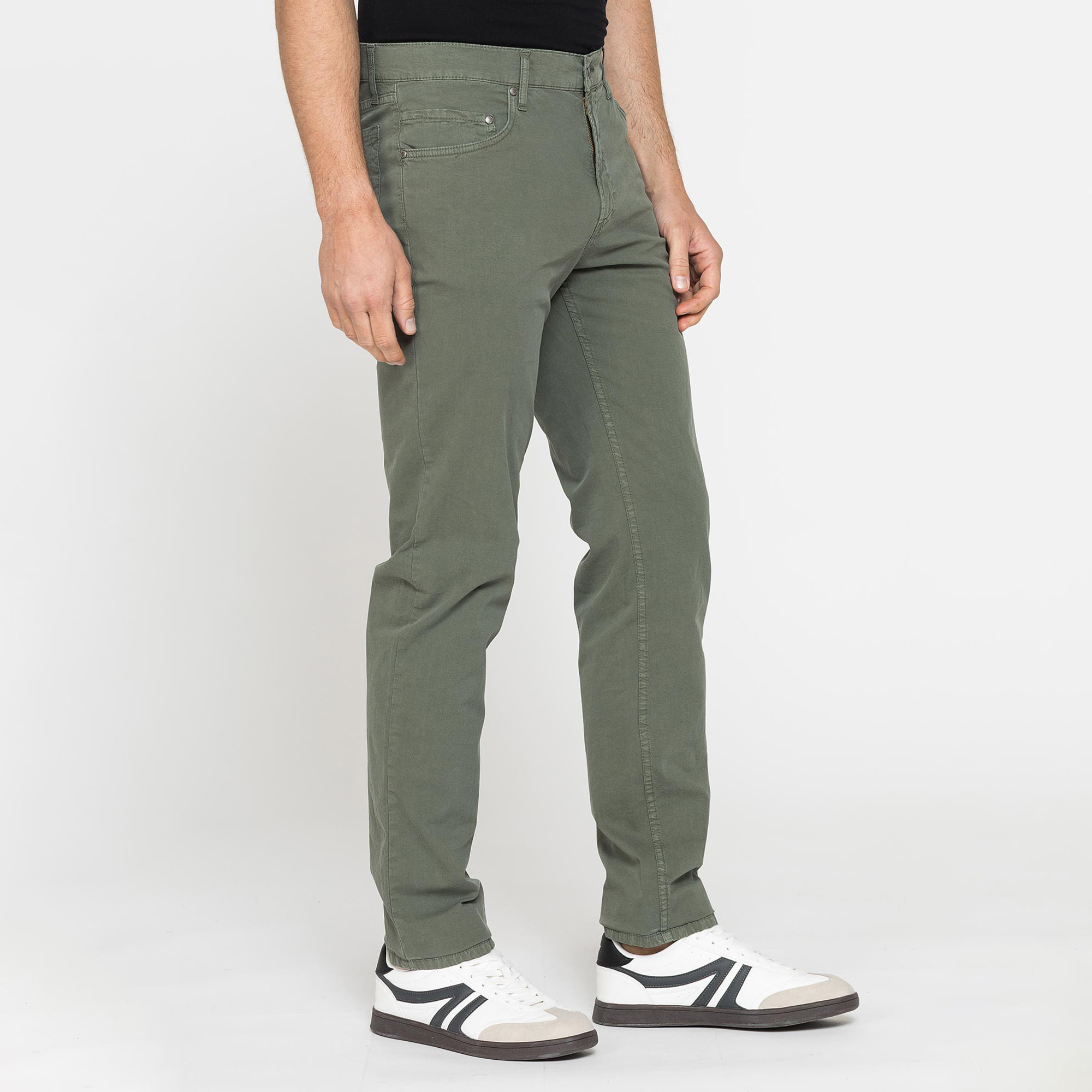 PANTALONE IN TELA LEGGERA ELASTICIZZATA SPINTECH
