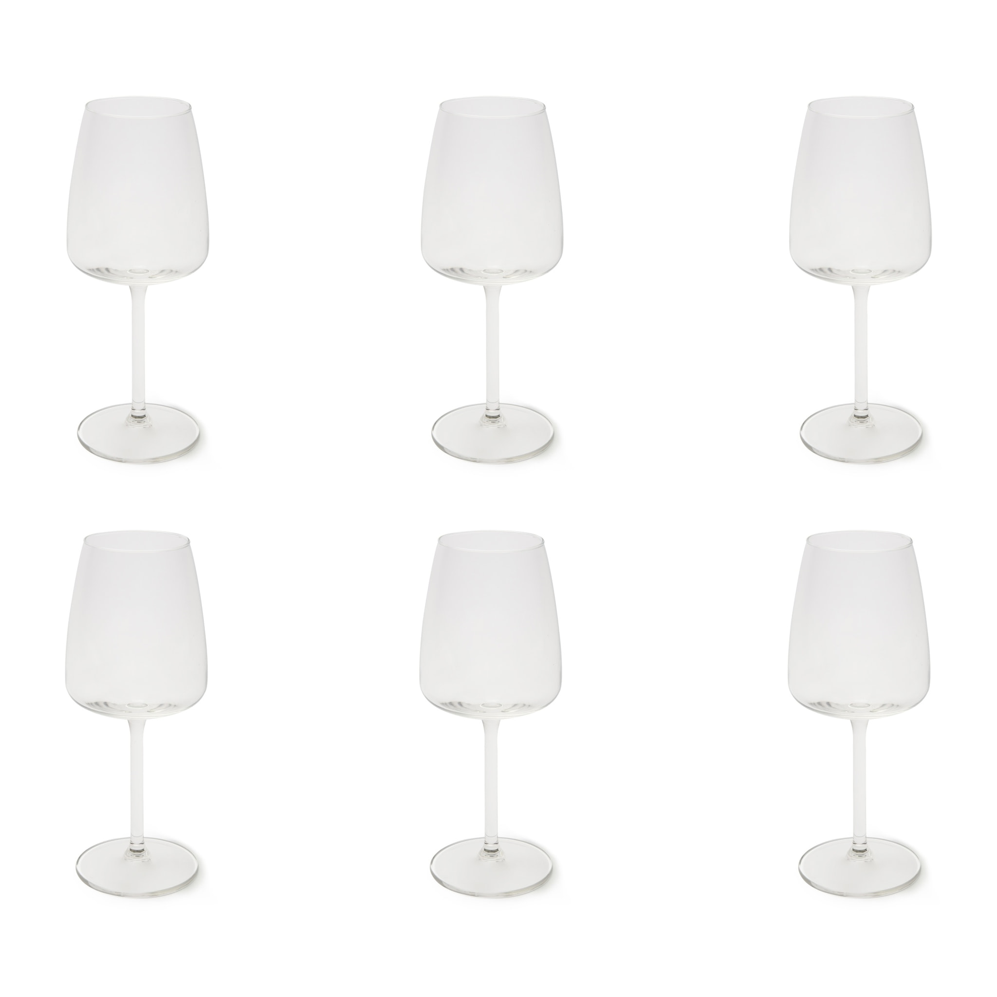Set de 6 verres à vin Excelsa – Barolo, Verre Transparent 48 cl